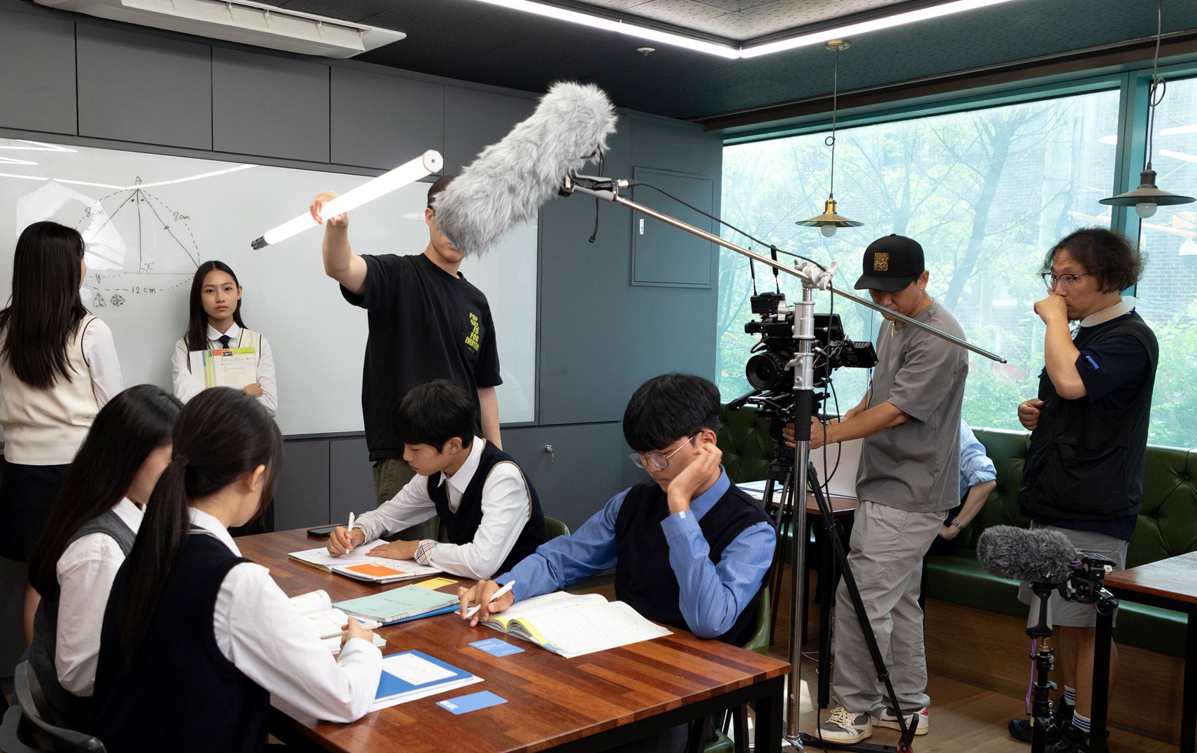 강의하는 아이들 CF촬영 2탄